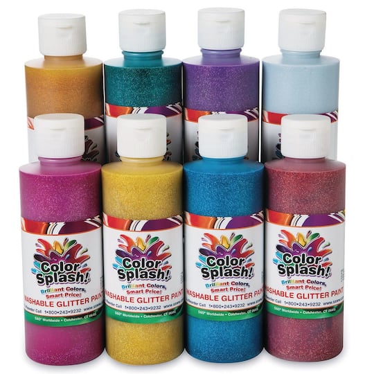 Color Splash!&#xAE; Glitter Paint Set